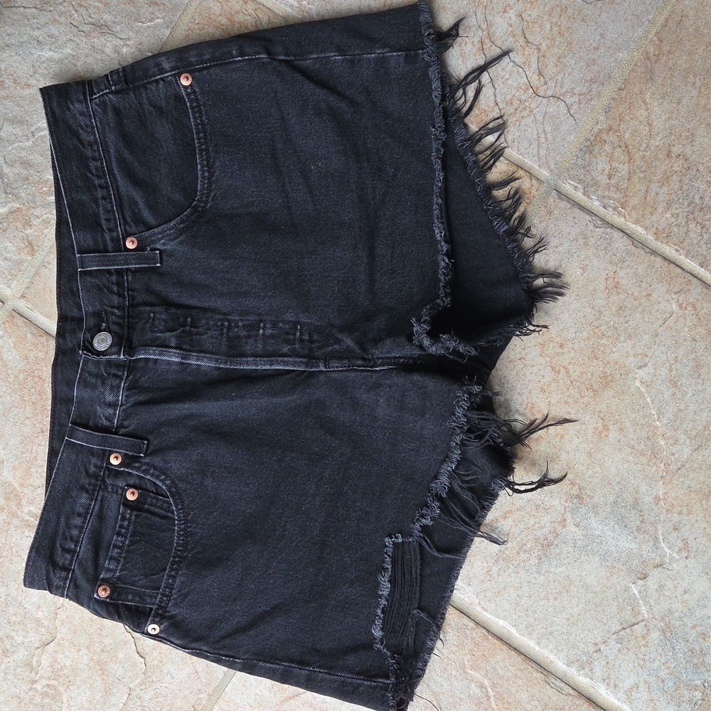 Levi's Dark Denim Jean Shorts
